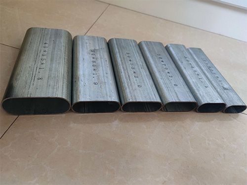 Teava de otel eliptica galvanizata